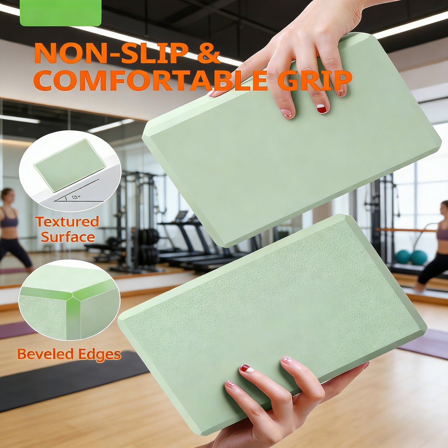 Soft Yoga Block for Support & Comfort