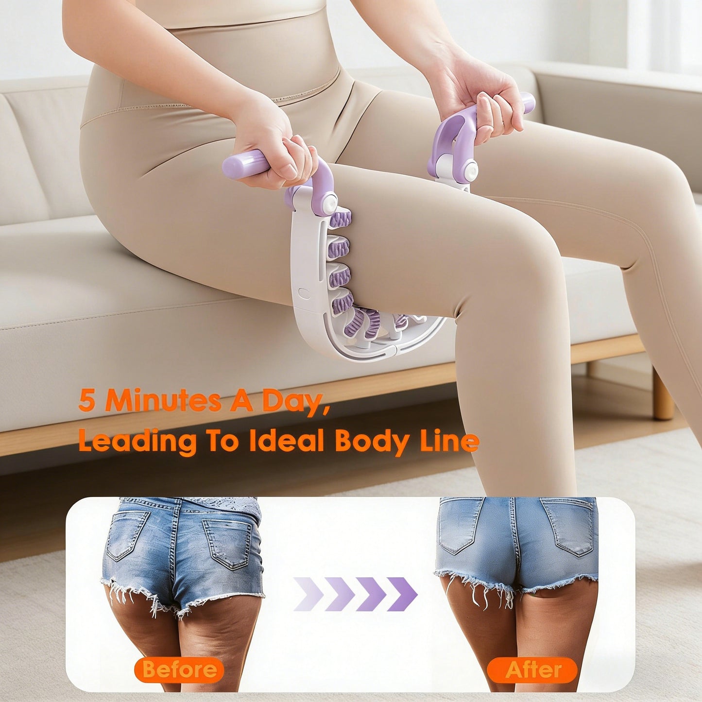 Adjustable Full-Body Muscle Massage Roller