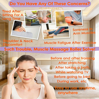 Adjustable Full-Body Muscle Massage Roller