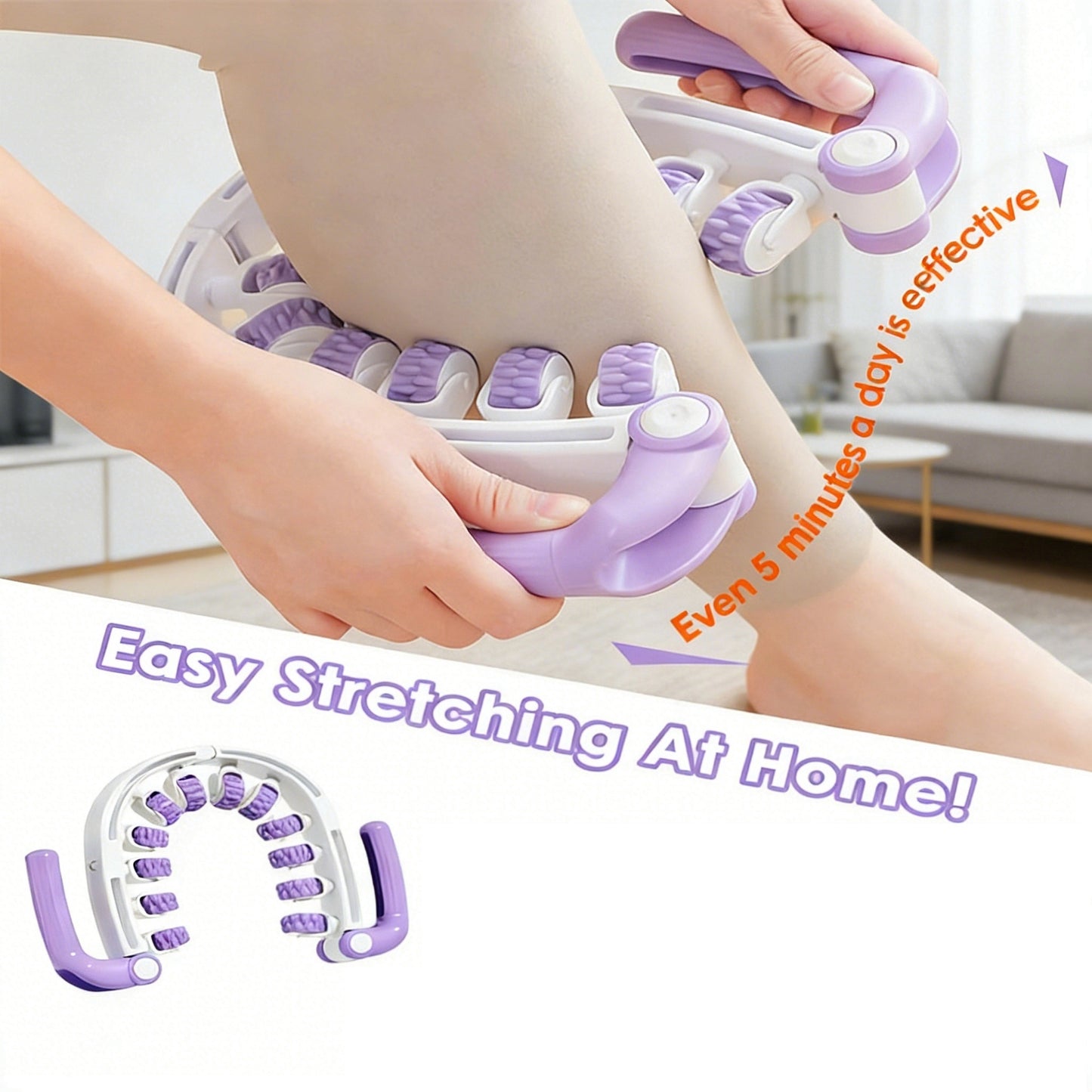 Adjustable Full-Body Muscle Massage Roller