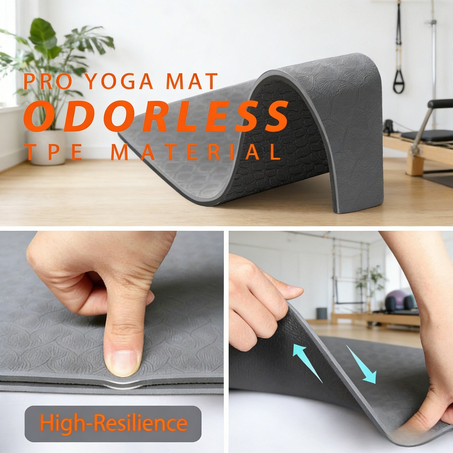 Eco-Friendly TPE Yoga Mat