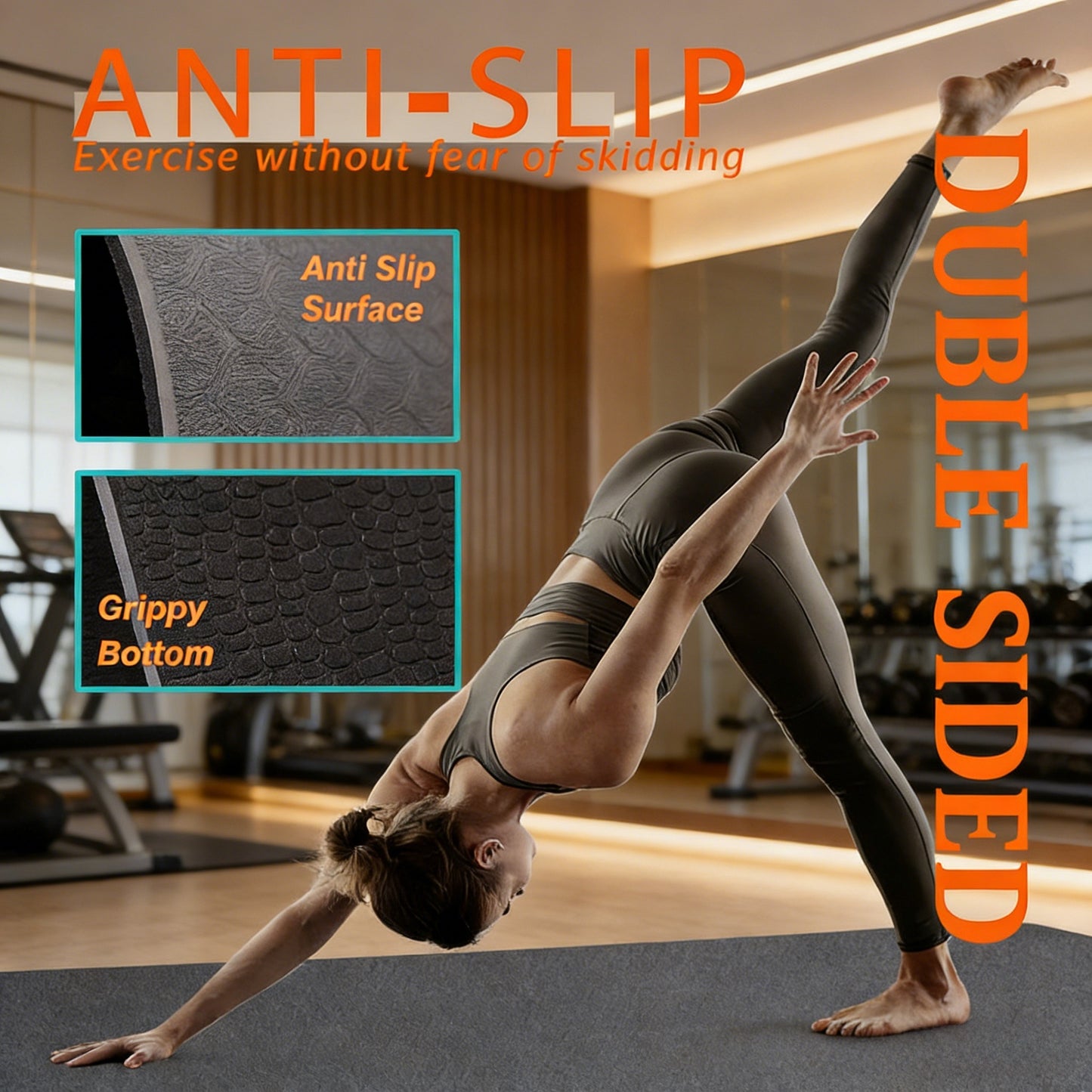 Eco-Friendly TPE Yoga Mat