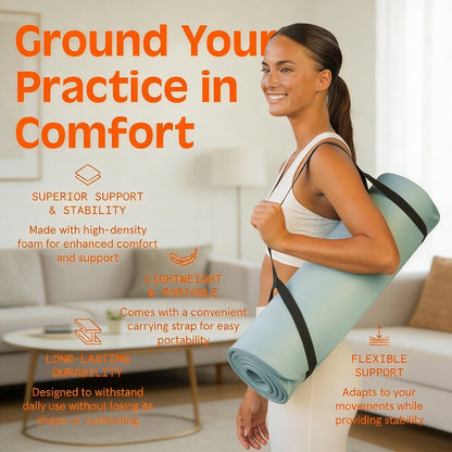 Comfort-Focused EBR Foam Yoga Mat