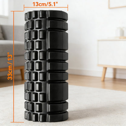 13-Inch High-Density Foam Roller for Muscle Relief & Fitness