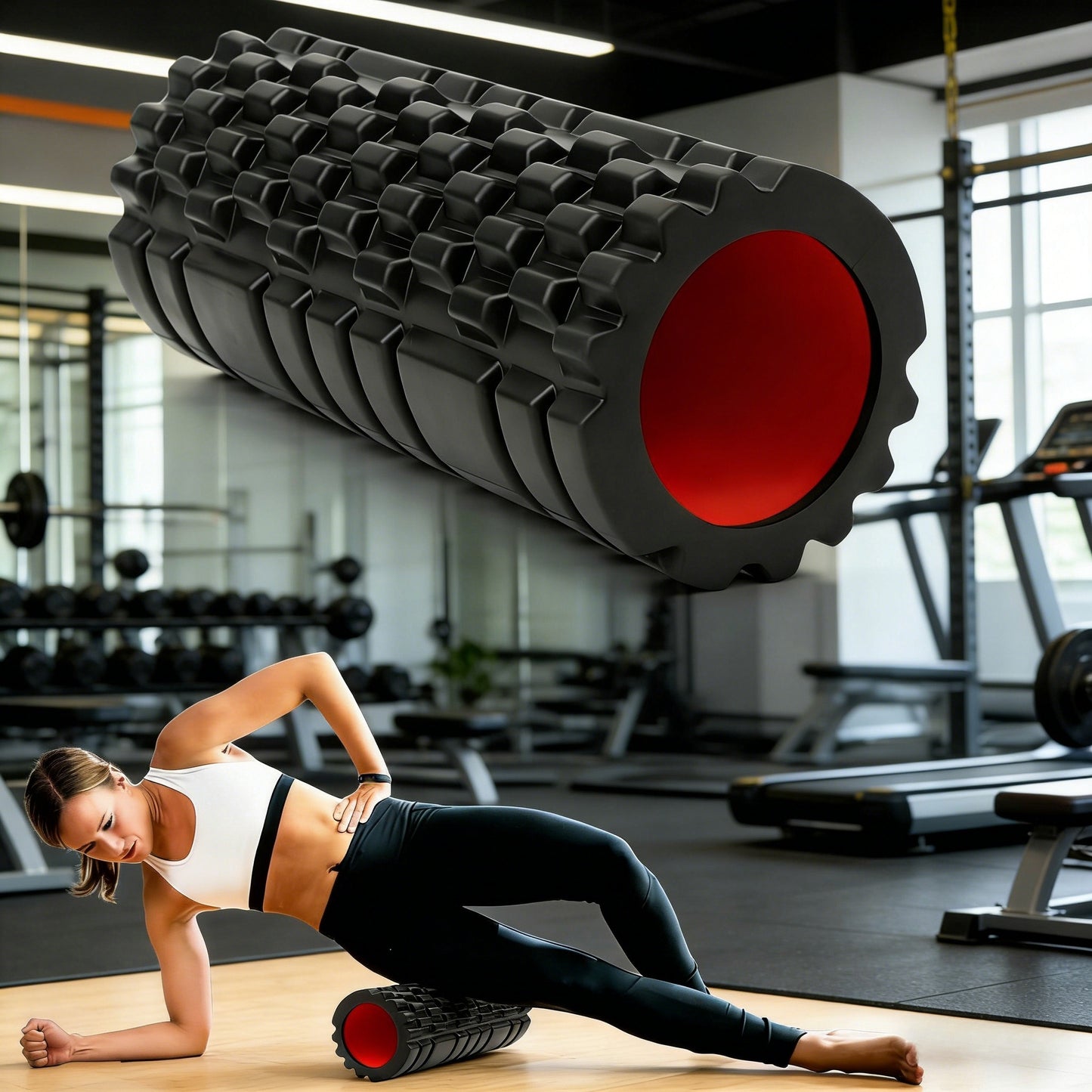 13-Inch High-Density Foam Roller for Muscle Relief & Fitness