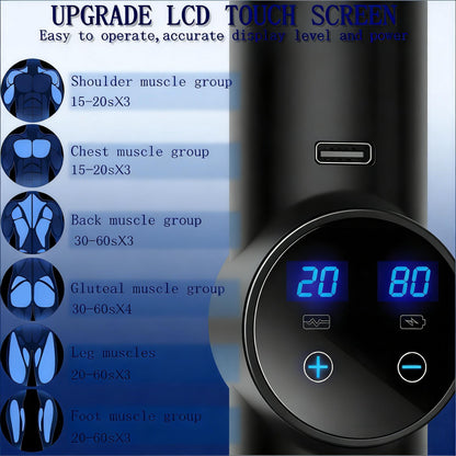 High-Torque Massage Gun: Deep Muscle Relief for Daily Comfort