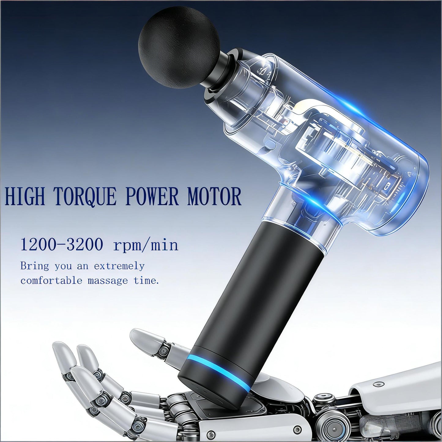 High-Torque Massage Gun: Deep Muscle Relief for Daily Comfort